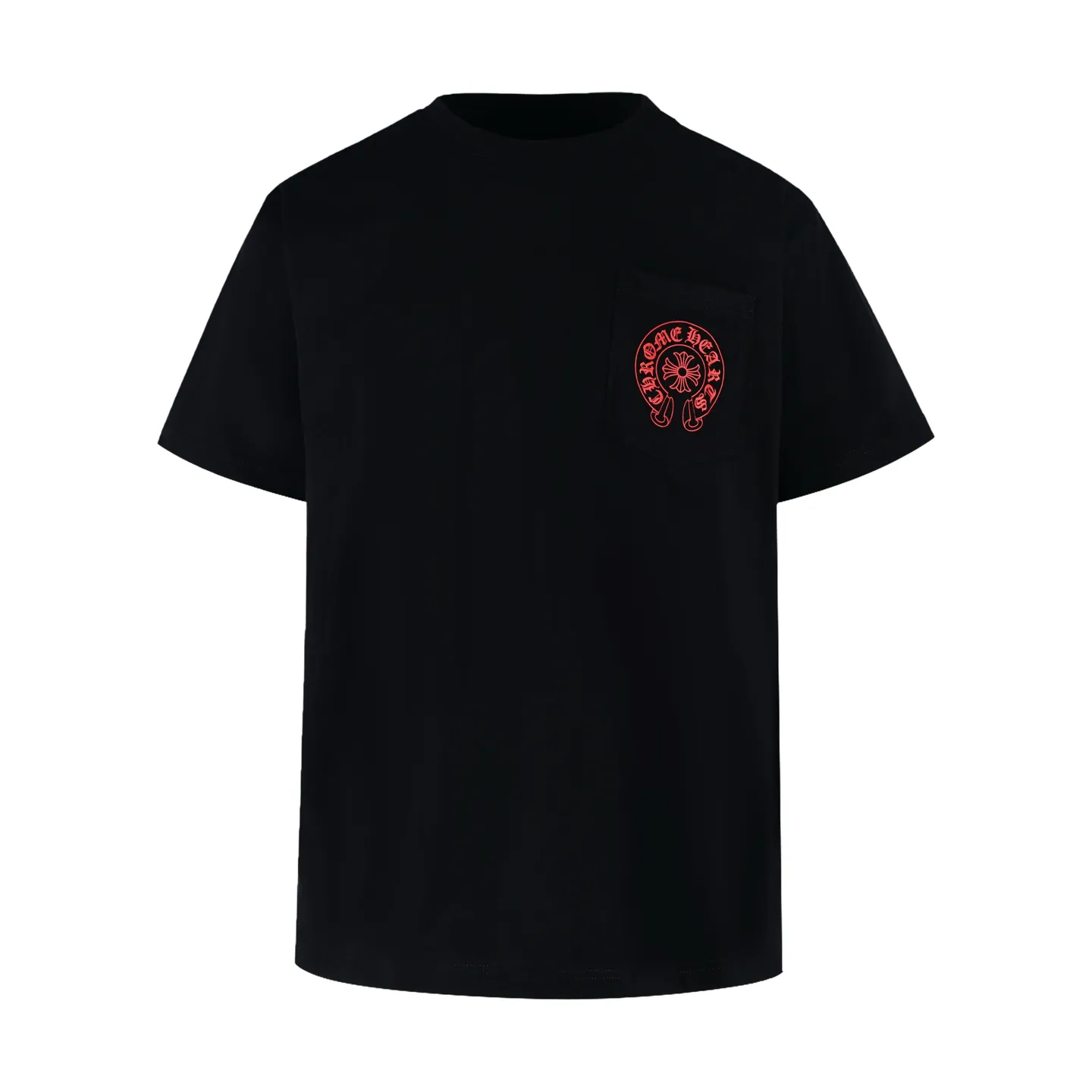 🅿️290 [Exclusive supply] CH Crow Heart Animation Printed Short Sleeves. The original product was purchased for 4,296. The fabric is made of custom-woven and dyed 230g pure cotton plain weave. The printing is made of imported ink and three-dimensional printing. The size and position are perfectly restored. Size:S.M.L